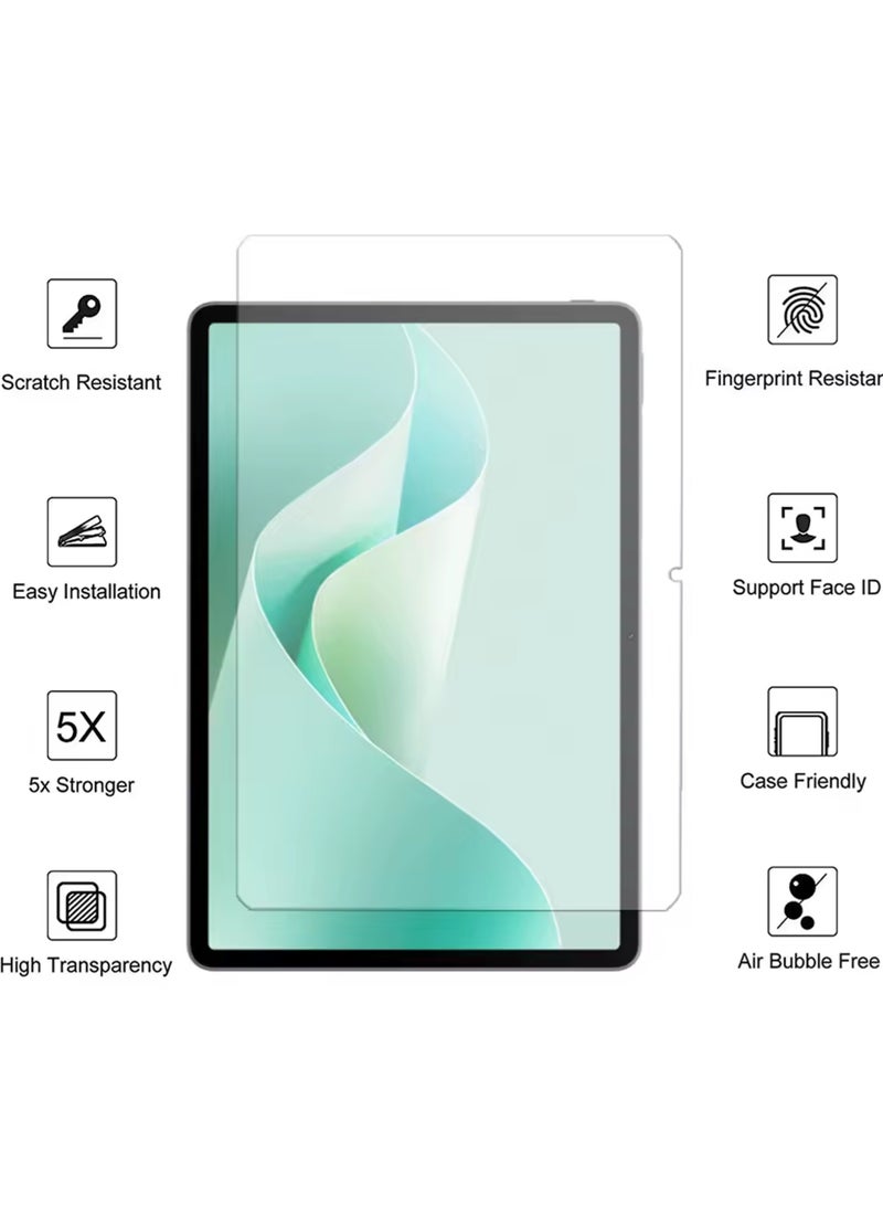 ريو واقي شاشة Huawei MatePad 11.5s، قطعتان، واقي شاشة من الزجاج المقوى عالي الوضوح، مقاوم للخدش، خالٍ من الفقاعات، شفافية عالية، واقي شاشة لمس دقيق لهاتف Huawei MatePad 11.5s - Image 3