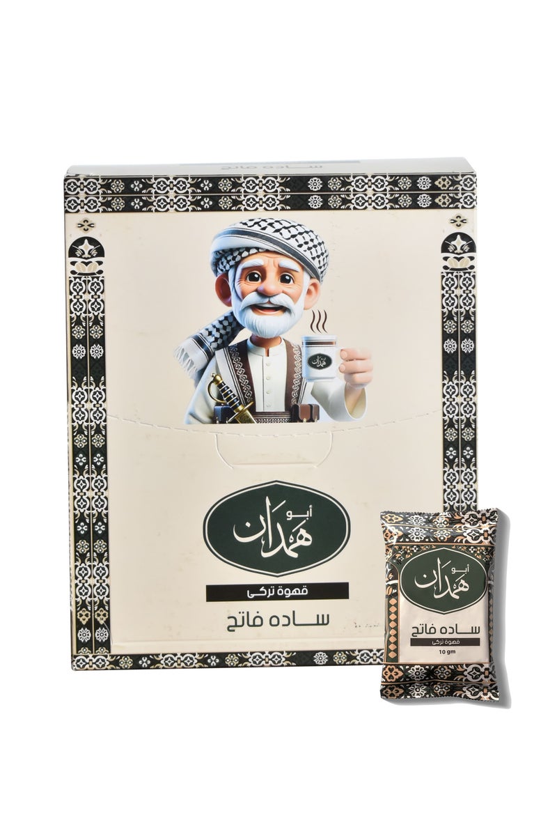 AbouHamdan Telqeema Light Roasted Coffee  10g × 50 Sachets per Box - Image 1