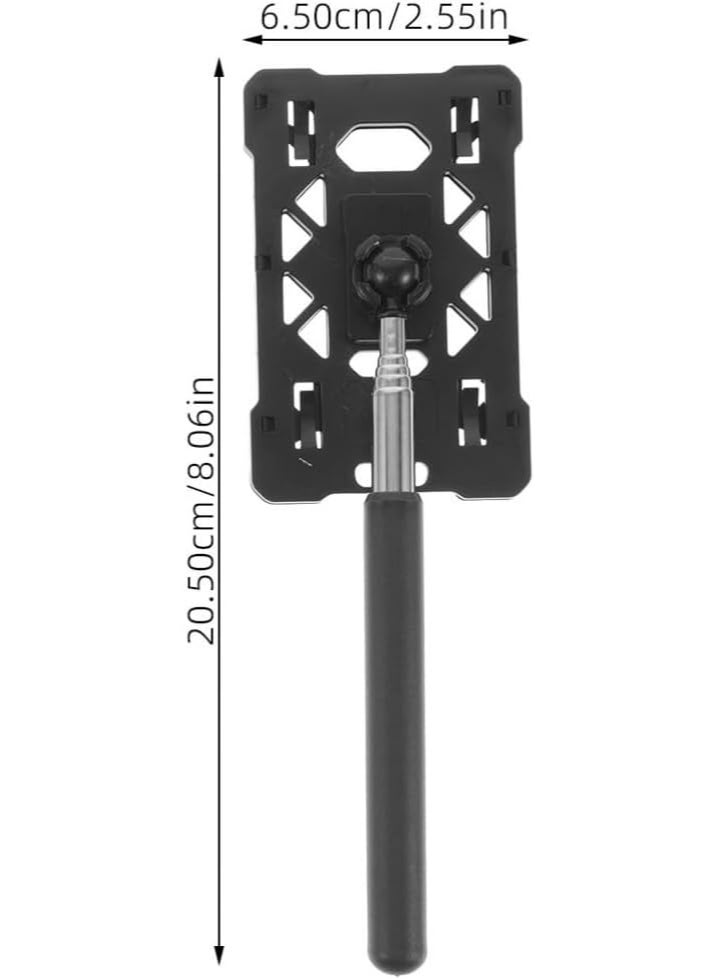 Meetion 2pcs Telescopic Holder Parking Payment Extendable Rod Card Holder Reacher Parking Payment Rod for Car Vehicle  - Image 2
