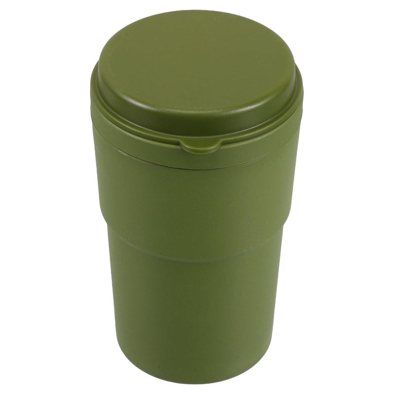 High Capacity Portable Car Ashtray With Lid Heat Resistant PBT Material for Vehicle Cup Holder - Image 2