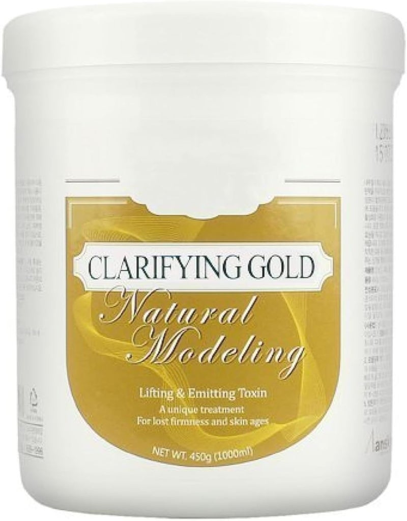 Anskin clarifying gold modeling mask (NET WT. 450g - 1000ml) Anskin 24k gold