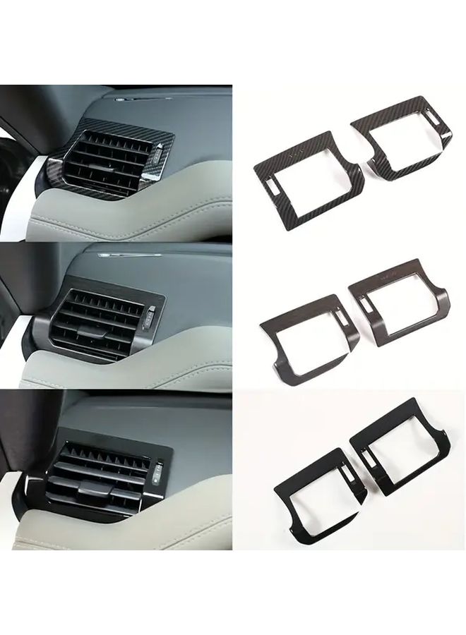 Air Outlet Decorative Frame Trim For Land Rover Defender 2020-2025 Both Sides Oak Grain - Image 1