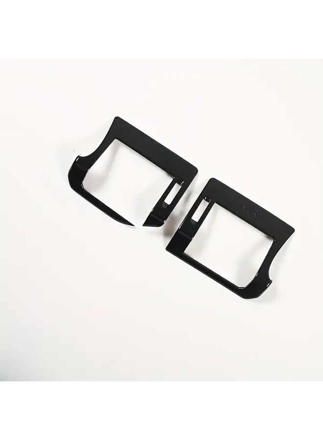 Air Outlet Decorative Frame Trim For Land Rover Defender 2020-2025 Both Sides Oak Grain - Image 3