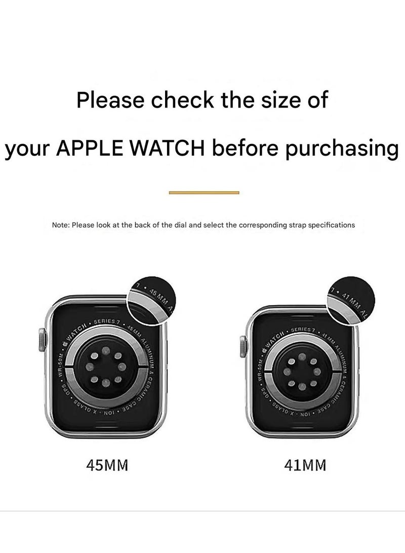 Watch Band Compatible for Apple Watch Series Band 38mm 40mm 41mm 42mm women, Genuine Leather Double Tour Designed Slim Replacement Strap for iWatch Series10 9 8 7 6 SE - Image 5