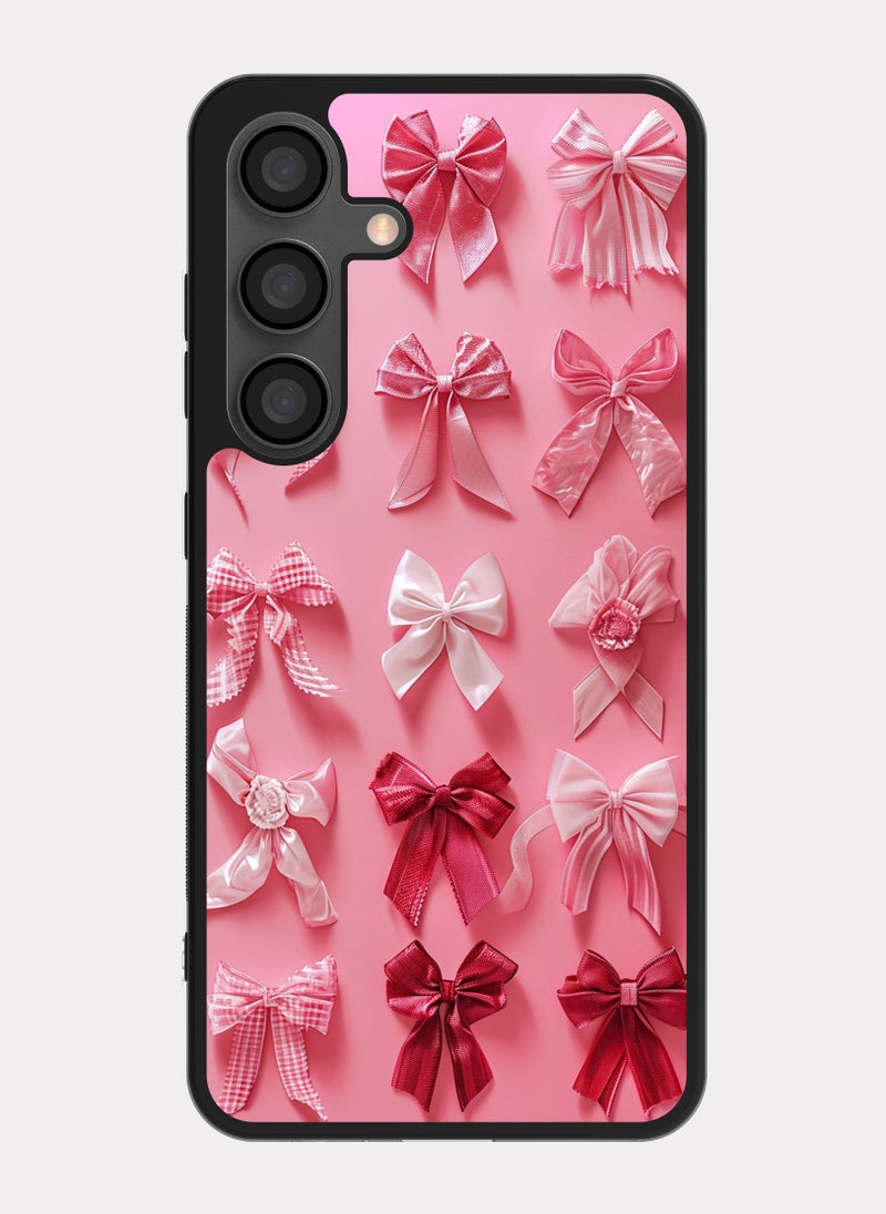 PXLAAT Samsung Galaxy S24 Plus case cover Bow Pattern - Image 1