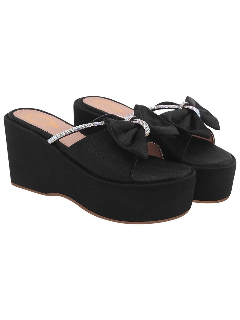 Shoetopia Women's Platform Heel Sandal - Image 1