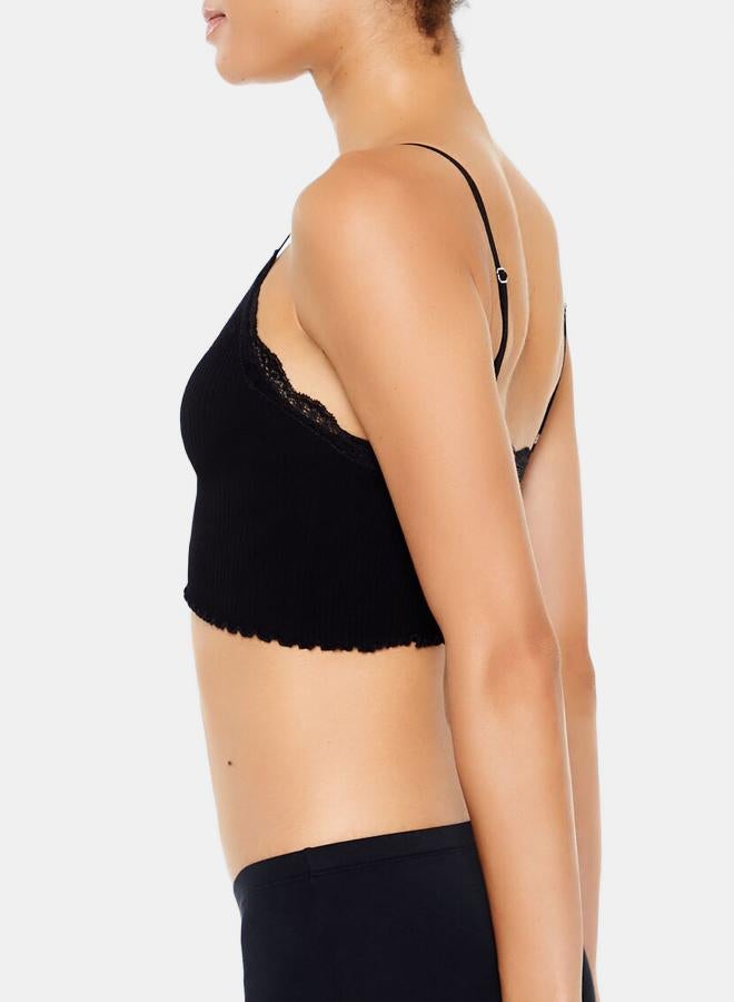 FOREVER 21 Seamless Lace-Trim Bralette - Image 3