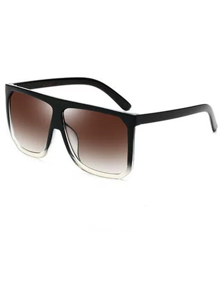 Nariele نظارات شمسية بإطار مربع كبير