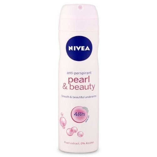 Nivea Unisex Pearl & Beauty Deodorant 5 Oz Spray