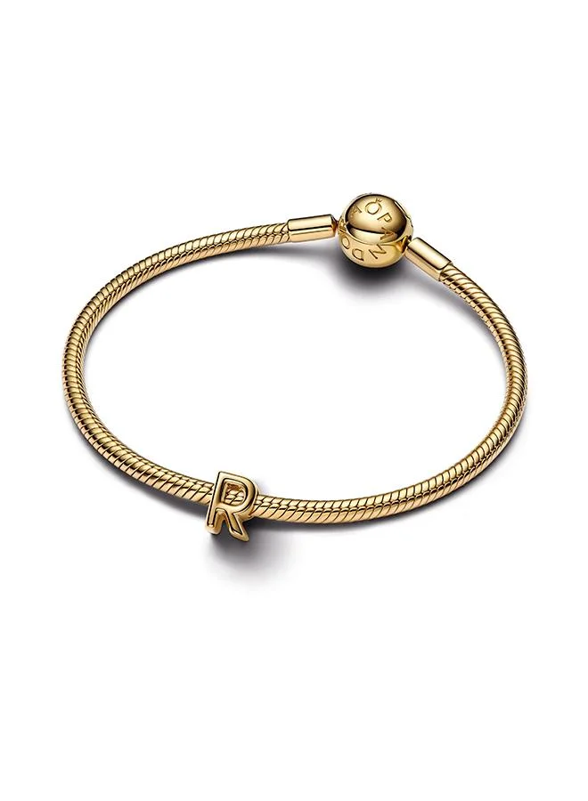 PANDORA Letter R Alphabet Charm