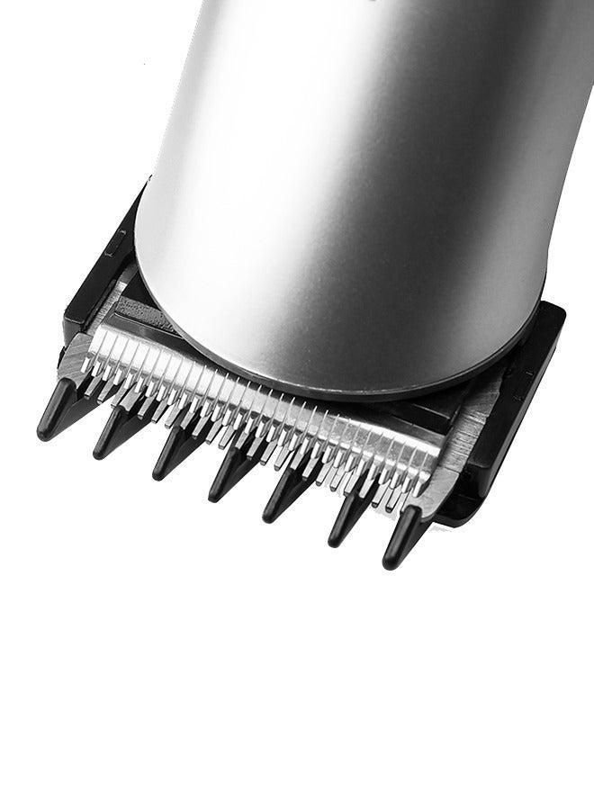 DINGLING Professional Electric Hair Clipper & Men's Shaving Multifunctional Hair Trimmer with  RF-609B Silver - Image 5