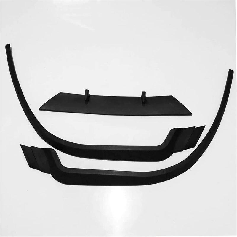 QASULER 3 Pcs Car Front Spoiler Bumper Lip Kit - Image 1