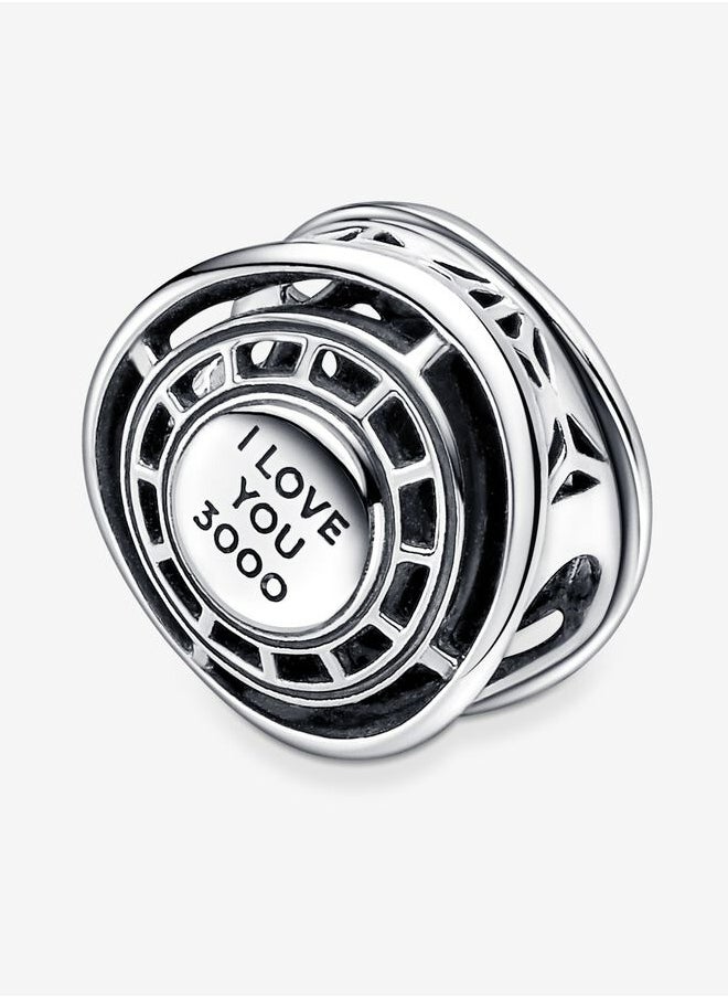 Chomel - 925 Sterling silver Marvel The Avengers Iron Man Arc Reactor Charm for Pandora Moments Women's Bracelet 790788C01 - Image 1