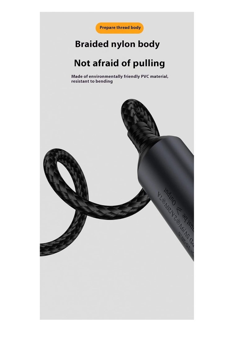 Terabyte 140W Computer Charging Adapter(DC 6.0 x 0.6mm to USB-C / Type-C) - Image 4