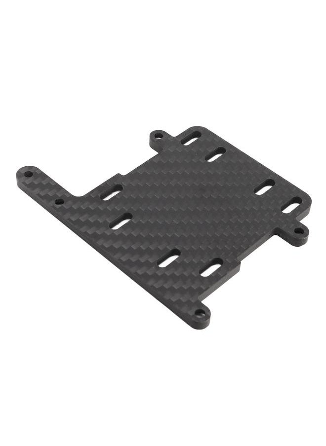Thoraya ESC Switch Mount Carbon Fiber Replacement RC ESC Switch Mount for ARRMA 1/5 RC Cars  - Image 3