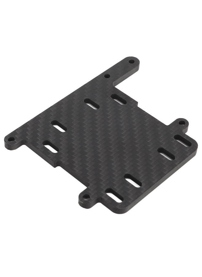 Thoraya ESC Switch Mount Carbon Fiber Replacement RC ESC Switch Mount for ARRMA 1/5 RC Cars  - Image 4