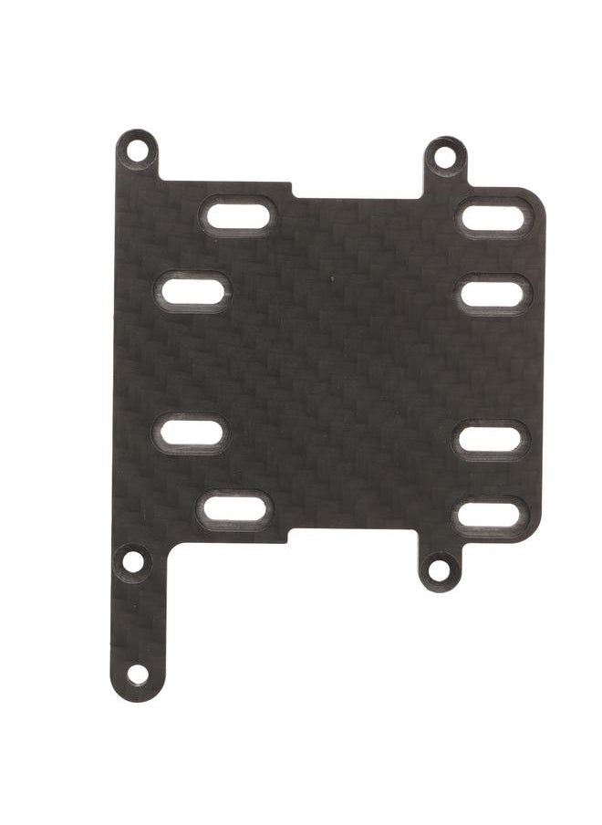 Thoraya ESC Switch Mount Carbon Fiber Replacement RC ESC Switch Mount for ARRMA 1/5 RC Cars  - Image 2