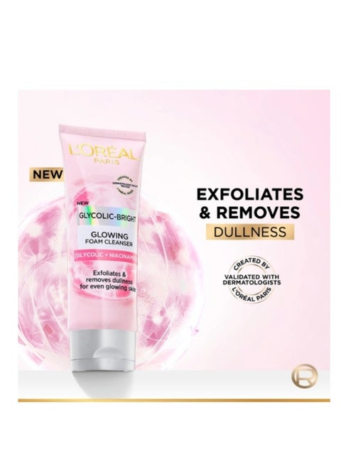 Glycolic Bright Glowing Daily Cleanser Foam - 100ML