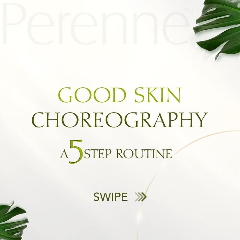 PERENNE Perenne CTSMP Skin Care Kit with Clarifying Face wash Toner Moisturising Gel Glow Booster Serum and Sunscreen Value pack For Sensitive and Acne Prone Skin with Tea Tree oil Neem Aloe vera - Image 2