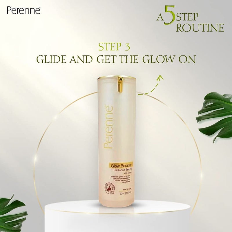 PERENNE Perenne CTSMP Skin Care Kit with Clarifying Face wash Toner Moisturising Gel Glow Booster Serum and Sunscreen Value pack For Sensitive and Acne Prone Skin with Tea Tree oil Neem Aloe vera - Image 5