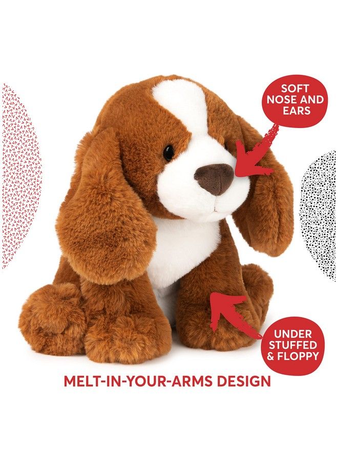 GUND Kian Spaniel Puppy Dog Plush Stuffed Animal For Ages 1 And Up 10” Brown/White - Image 5