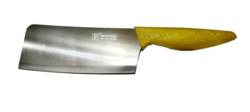 First front Stainless Steel Wooden Handle Chapper and Multicolour Pack of 1 - Image 1
