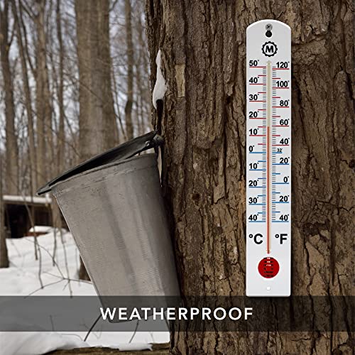 MARATHON BA030001 Vertical Outdoor Thermometer - 16-Inch - Image 3
