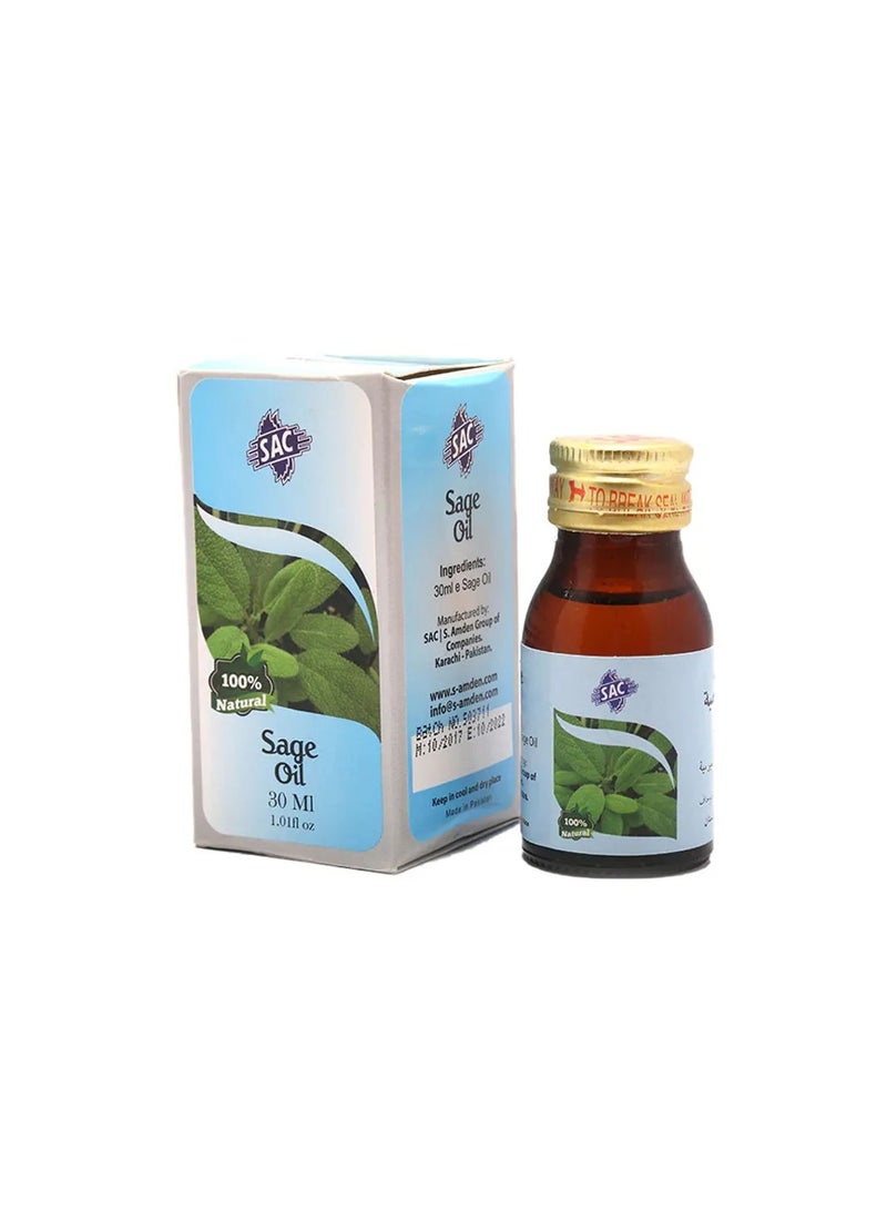 SAC NATURAL SAGE OIL 30 ML