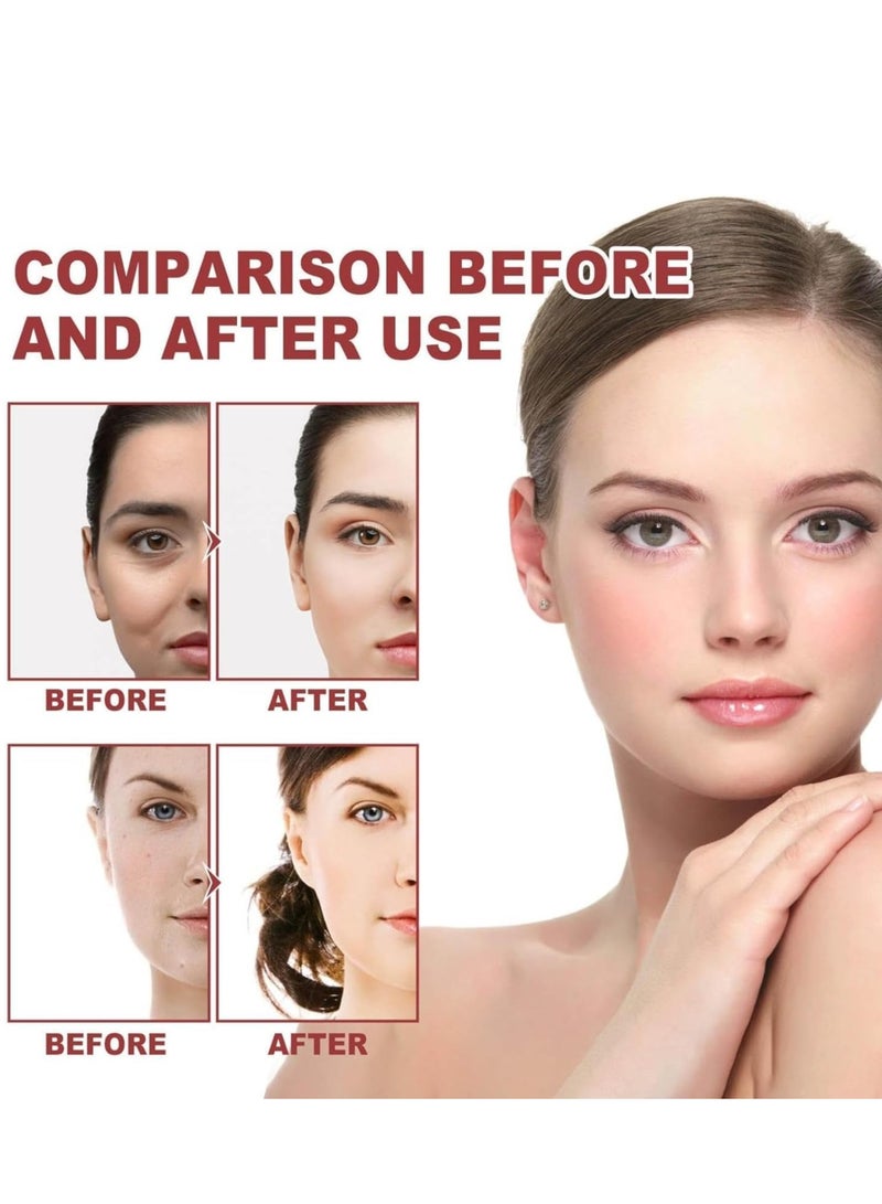 OUHOE Melting Collagen Mask, Pure Collagen Mask, Collagen Facial Mask, Soluble Collagen Replenishing Mask, Collagen Moisturizing Mask, Prevent Fine Lines and Protect Skin, Anti-Aging Mask (2 Boxes) - Image 4