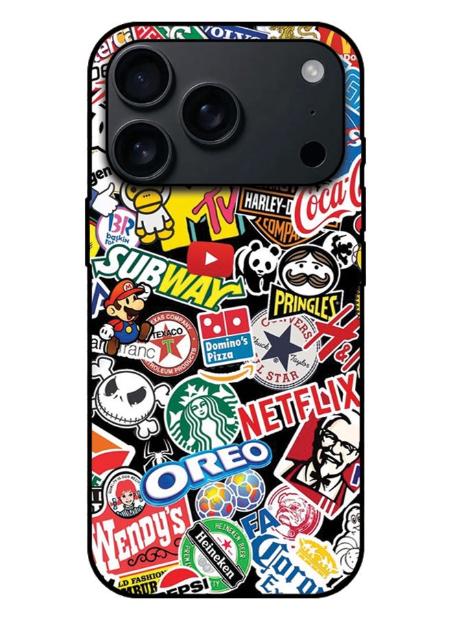 Printed Protective Case Cover For Apple iPhone 17 Pro Max -  All Brand Logos