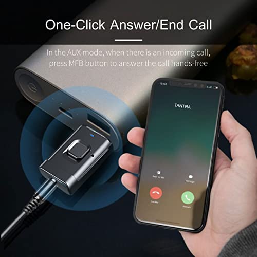 TANTRA BlueMe Bluetooth Receiver for Car Transmitter for TV Wireless Adapter Bluetooth Dongle Car Bluetooth Device - Image 5