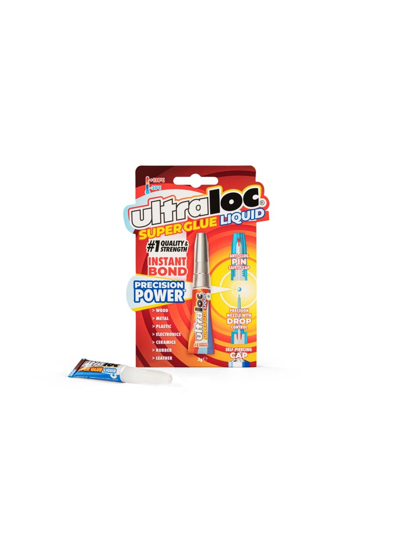 Ultraloc Super Glue Liquid 3g – Precision Strong Bond for Fast Repairs – Made in UK - Image 5