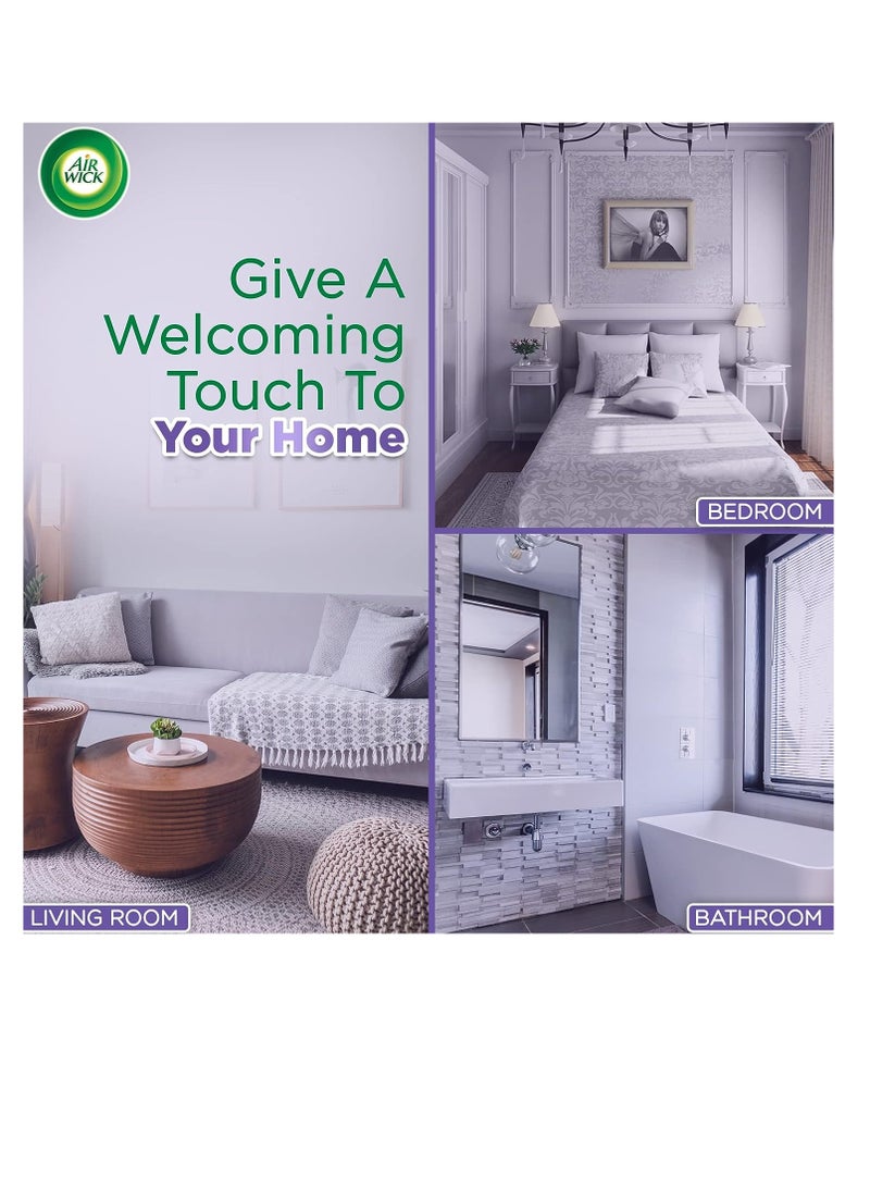 أير ويك معطر الهواء والفتيل فريش ماتيك التلقائي أداة الحمضيات الفوارة وإعادة تعبئتها ، يزيل الرائحة الكريهة مثل رائحة فضلات القطط ، 250 مل - Image 2