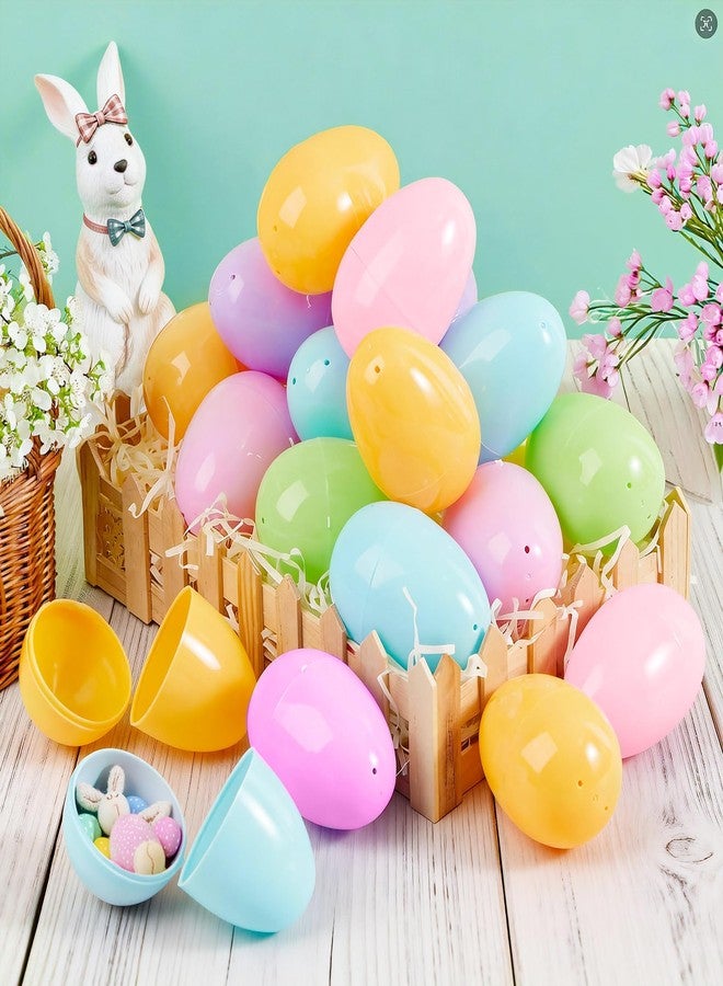 أم جاي بارتي مجموعة MGparty من 100 بيضة عيد الفصح، بيض بلاستيكي قابل للتعبئة مقاس 2.3 بوصة بألوان الباستيل، مع 10 بيضات ذهبية فارغة، مثالية للبحث عن البيض، وحشو سلال عيد الفصح، وتوزيعات الحفلات، والزينة. - Image 4