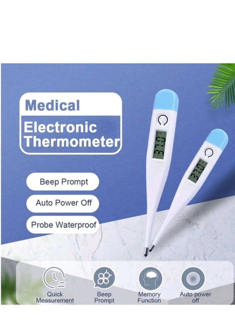 Generic 2 PCS THERMOMETER DIGITAL ORAL FOR  ADULT AND CHILD  - Image 1
