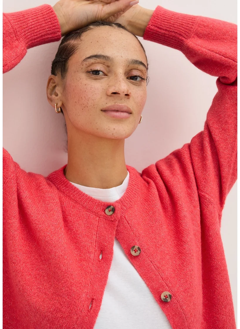 Matalan Coral Crew Neck Cardigan