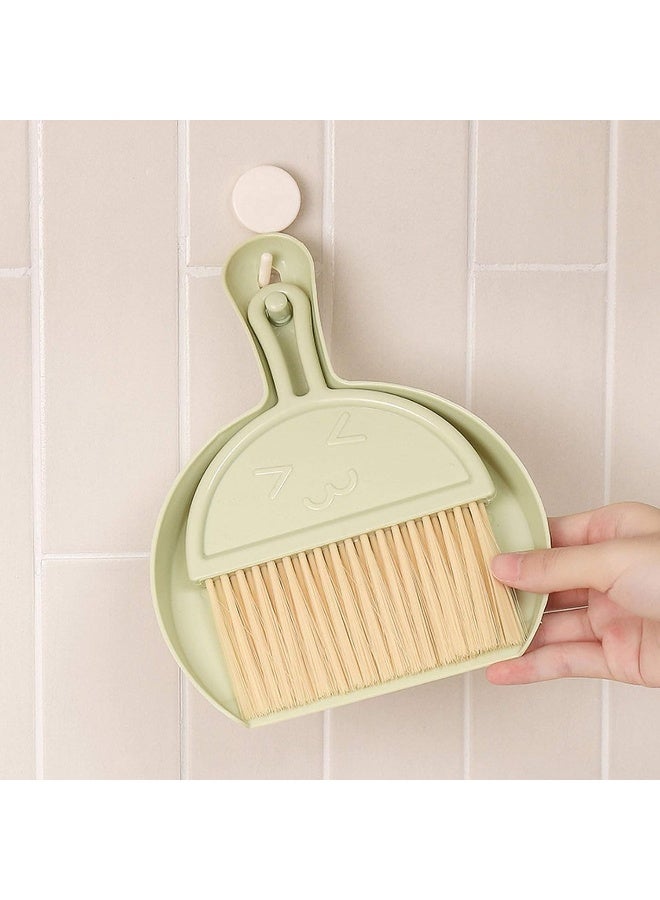 Setaria Viridis Small Dustpan and Brush kit, Multifunctional Cleaning Tool (with Manual Broom Brush), Plastic dust Collector - Image 5
