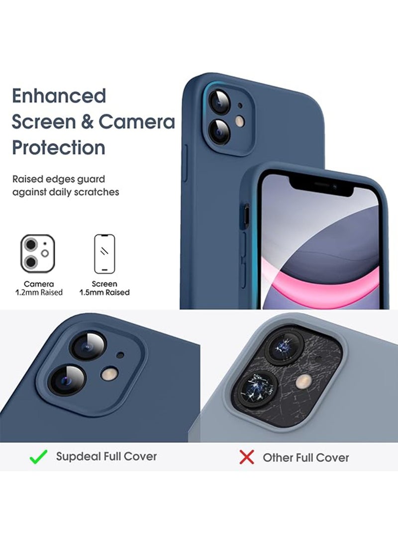 WRISTWISE Case Cover for iPhone 11 - [Camera All-Round Protection] [Soft Microfiber Lining Anti-Scratch] Shockproof Phone Case Cover, Blue - Image 2