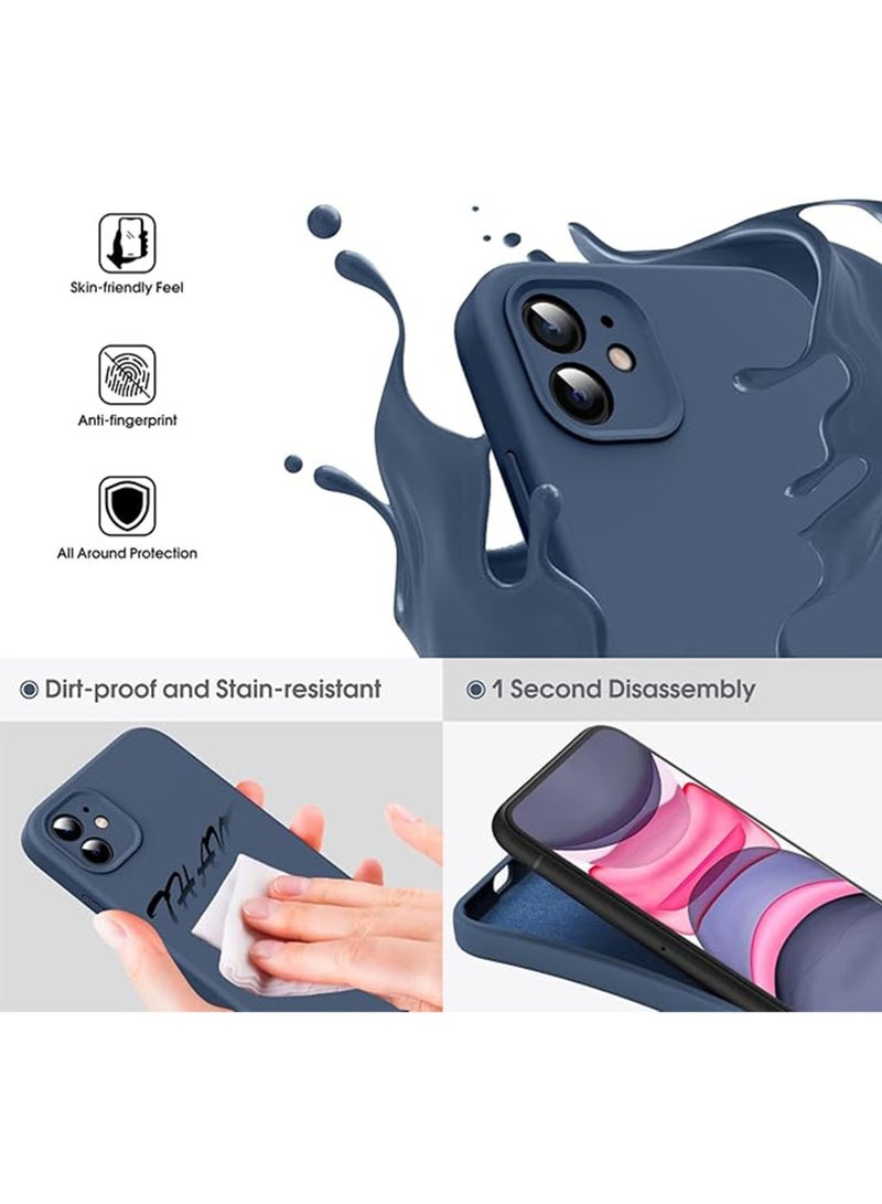 WRISTWISE Case Cover for iPhone 11 - [Camera All-Round Protection] [Soft Microfiber Lining Anti-Scratch] Shockproof Phone Case Cover, Blue - Image 3