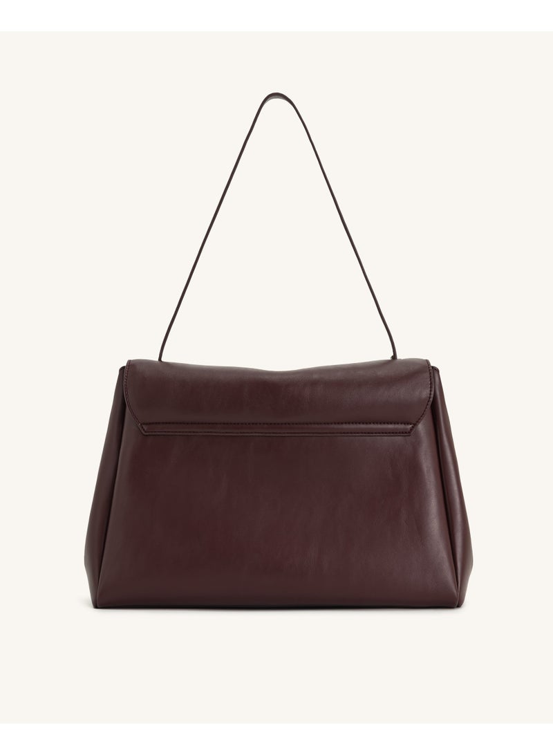 JW PEI Hilary Shoulder Bag - Deep Burgundy - Image 4