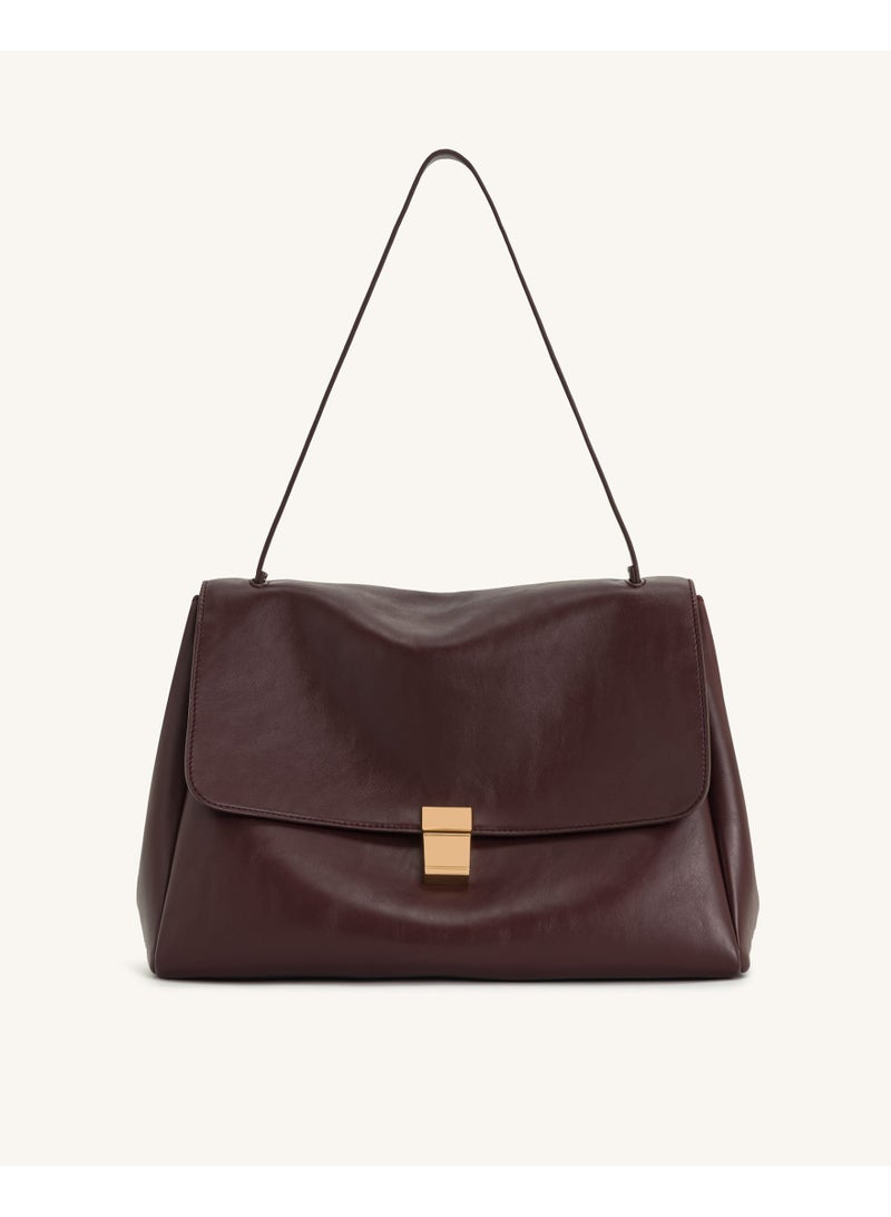 JW PEI Hilary Shoulder Bag - Deep Burgundy - Image 1