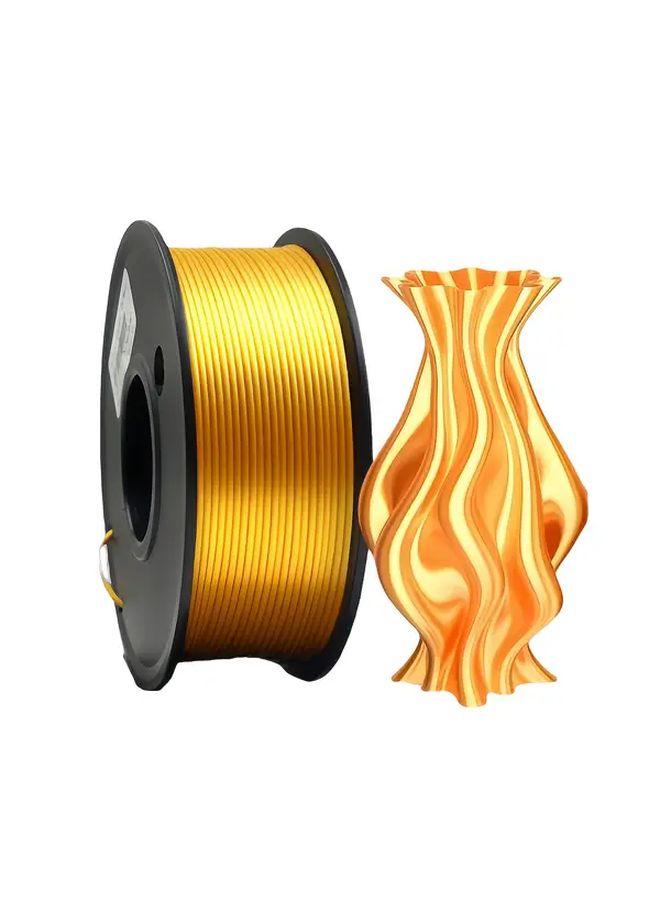 Silk Golden PLA 3D Printing Filament 1 75Mm 250G Smooth Printing 0 55 Lb Spool - Image 3