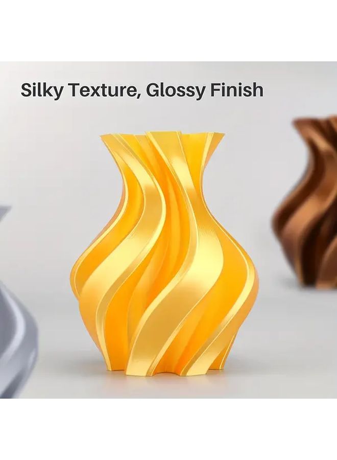 Silk Golden PLA 3D Printing Filament 1 75Mm 250G Smooth Printing 0 55 Lb Spool - Image 4