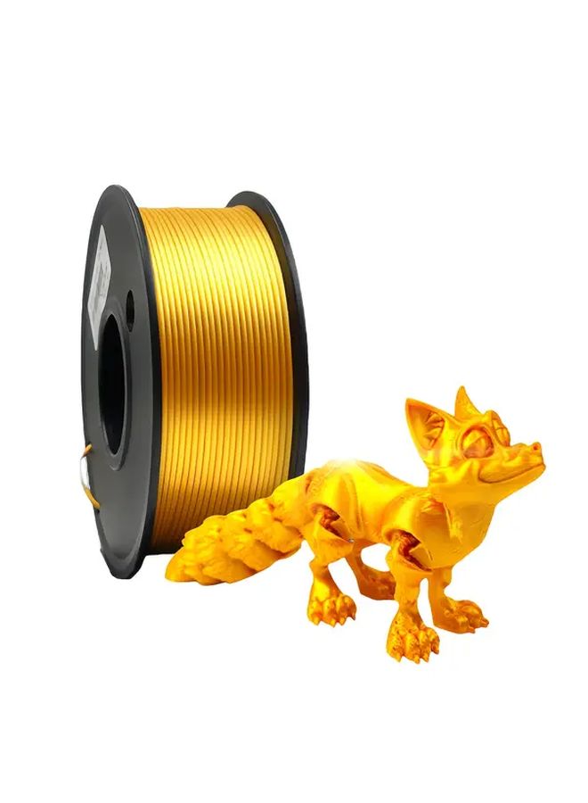 Silk Golden PLA 3D Printing Filament 1 75Mm 250G Smooth Printing 0 55 Lb Spool - Image 1
