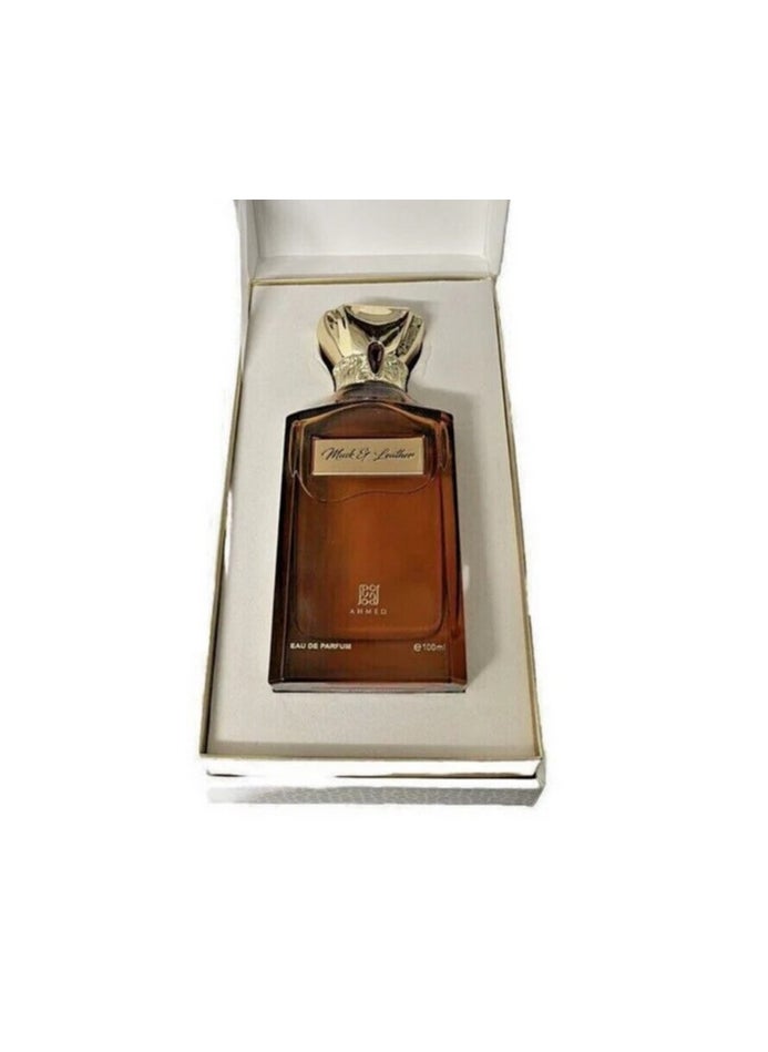 Ahmed Al Maghribi Musk and Leather Edp perfume 100ml  - Image 2
