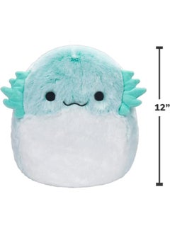 Squishmallows Squishmallows 12-Inch Flannery the Teal Dragon Plush by Kellytoy – Soft, Cuddly, Washable Stuffed Toy for Kids, Girls & Boys – Collectible Squishmallows  - Image 4