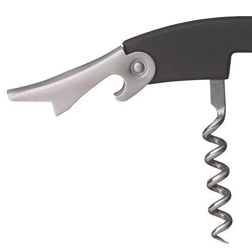 Barcraft Waiter’s Corkscrew Wine Opener – Professional Folding Wine Key with Foil Cutter & Beer Bottle Opener | KitchenCraft - Image 4