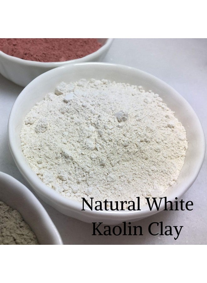 Bare Essentials Living - Are Essentials Living Kaolin White Clay 12 Oz Powder 100% Natural For Making Diy Spa Mud Mask For Face/Facial Hair Body Soap Deodorant Bath Bomb Talc Setting Makeup And Lotion - Image 1
