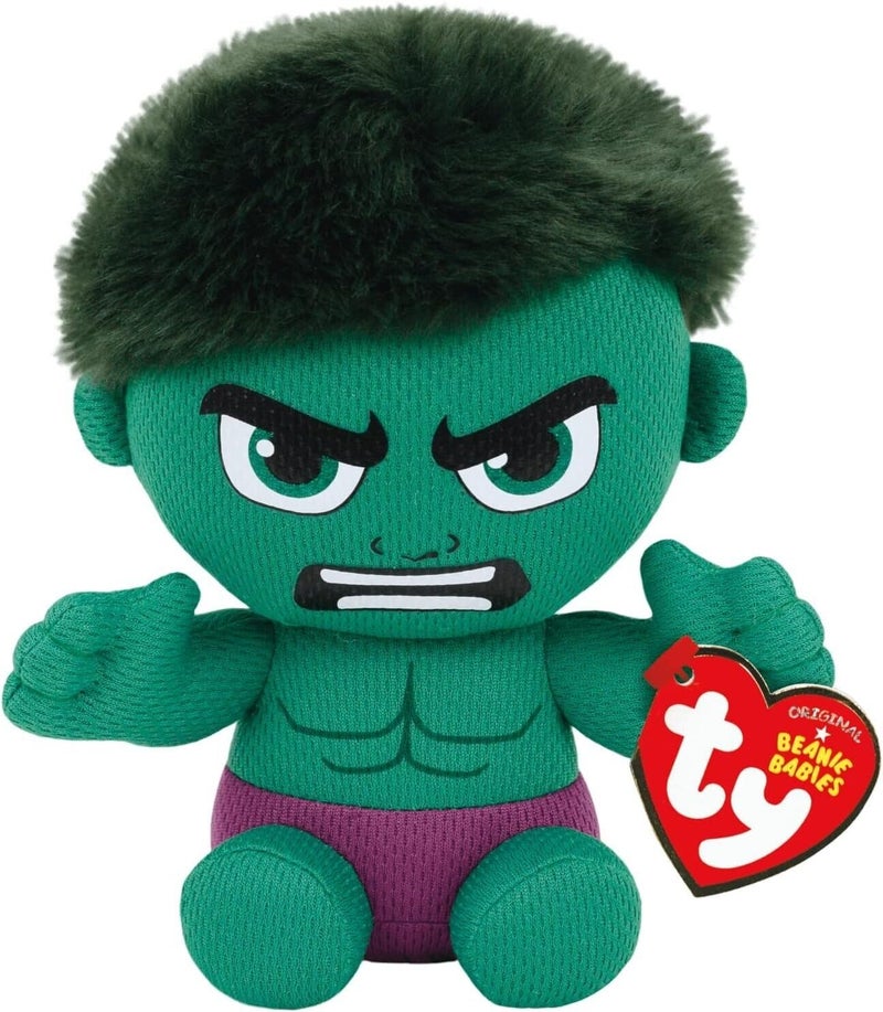 Ty Incredible Hulk Plush, Green/Purple, Regular - Image 2