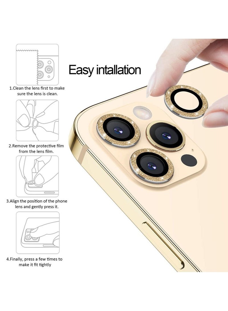 Theodor 3-Piece Tempered Glass Camera Screen Protector For Apple iPhone 12 Pro - Image 2